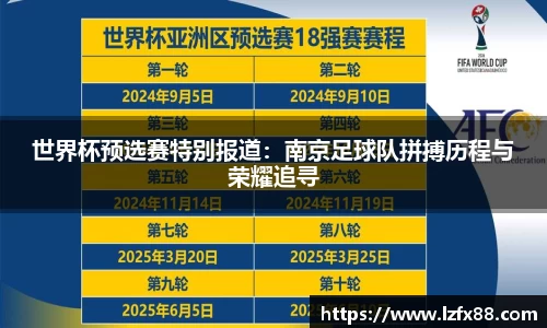 世界杯预选赛特别报道：南京足球队拼搏历程与荣耀追寻