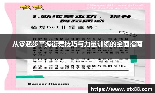 从零起步掌握街舞技巧与力量训练的全面指南